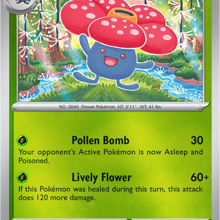 Vileplume Rare • 003/094 Phantasmal Flames Reverse Holofoil