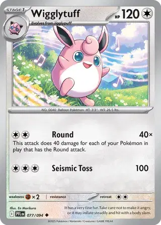 Wigglytuff Uncommon • 077/094 Phantasmal Flames