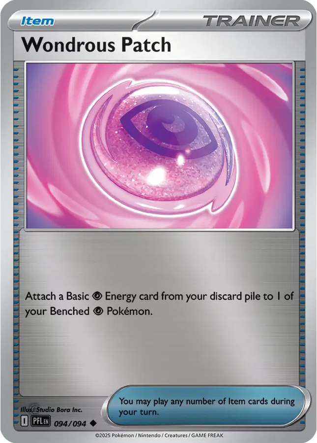 Wondrous Patch Uncommon • 094/094 Phantasmal Flames Reverse Holofoil