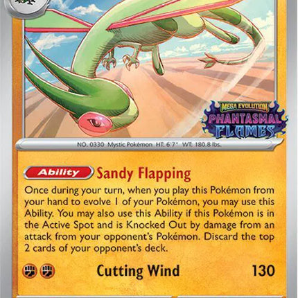 Flygon (Prerelease) Mega Evolution Promos Promo 016 Sealed (Deck Included)