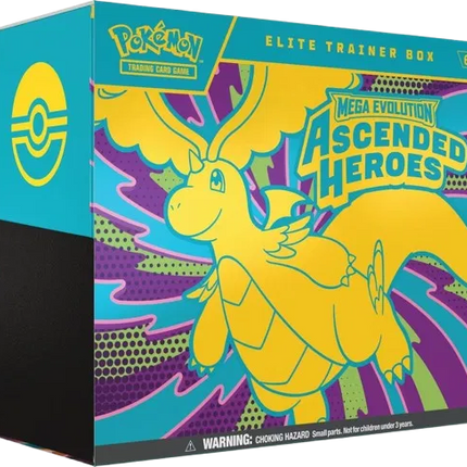 Ascended Heroes Elite Trainer Box Ascended Heroes (PICKUP ONLY)