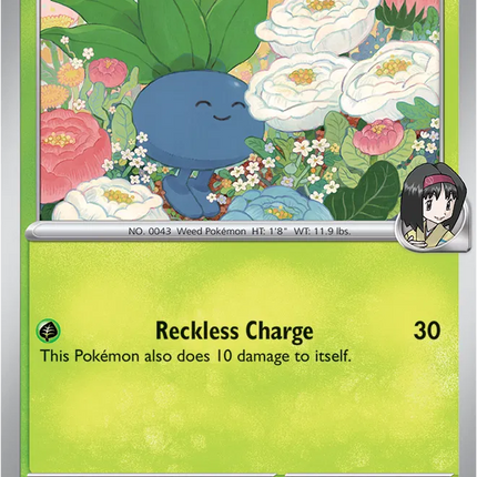 Erika's Oddish Ascended Heroes Common 001/217