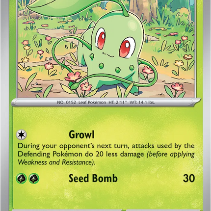 Chikorita Ascended Heroes Common 008/217