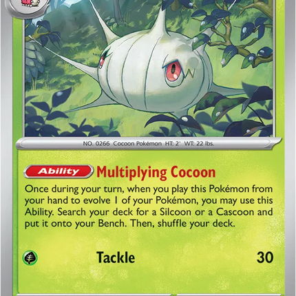 Silcoon Ascended Heroes Common 012/217