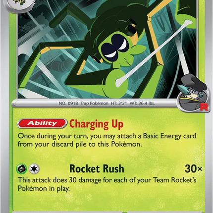 Team Rocket's Spidops Ascended Heroes Rare 019/217 Holofoil
