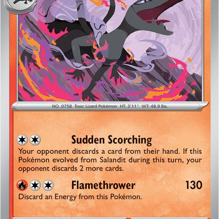 Salazzle Ascended Heroes Uncommon 035/217
