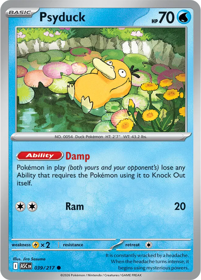 Psyduck Ascended Heroes Common 039/217