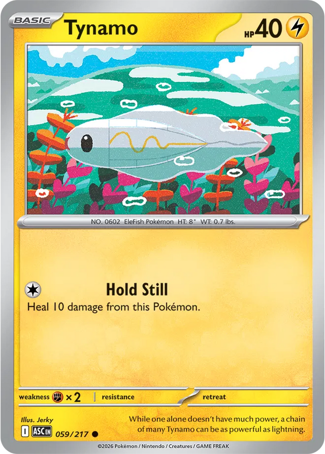 Tynamo Ascended Heroes Common 059/217