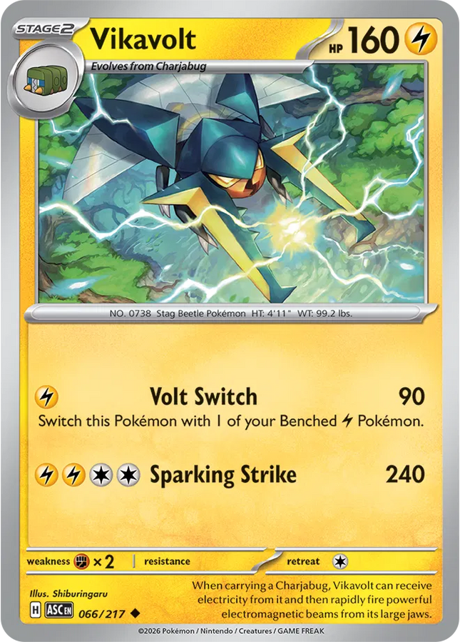 Vikavolt Ascended Heroes Uncommon 066/217