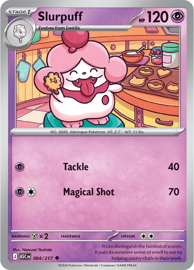 Slurpuff Ascended Heroes Uncommon 094/217