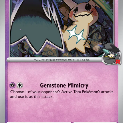 Team Rocket's Mimikyu Ascended Heroes Uncommon 097/217