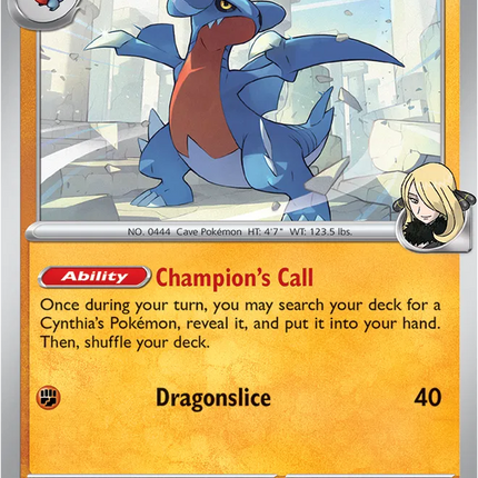 Cynthia's Gabite Ascended Heroes Uncommon 110/217