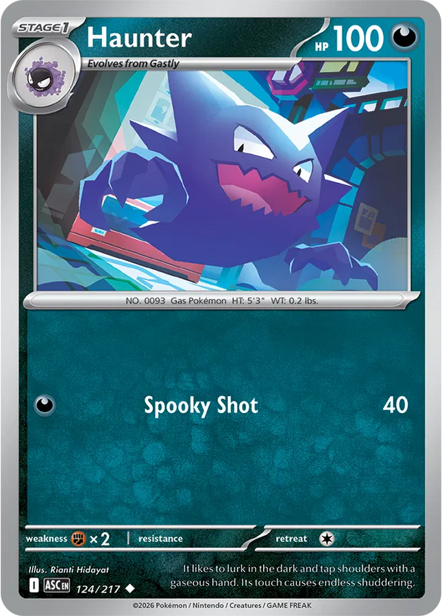 Haunter Ascended Heroes Uncommon 124/217