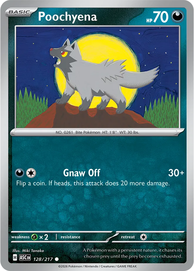 Poochyena Ascended Heroes Common 128/217