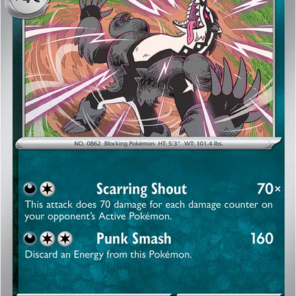 Galarian Obstagoon Ascended Heroes Uncommon 132/217
