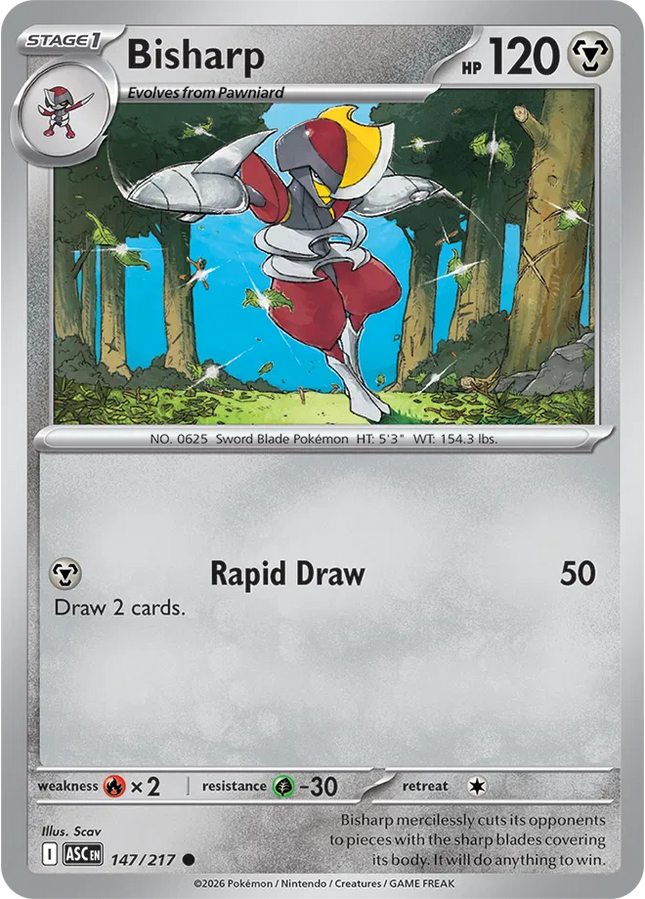 Bisharp Ascended Heroes Common 147/217