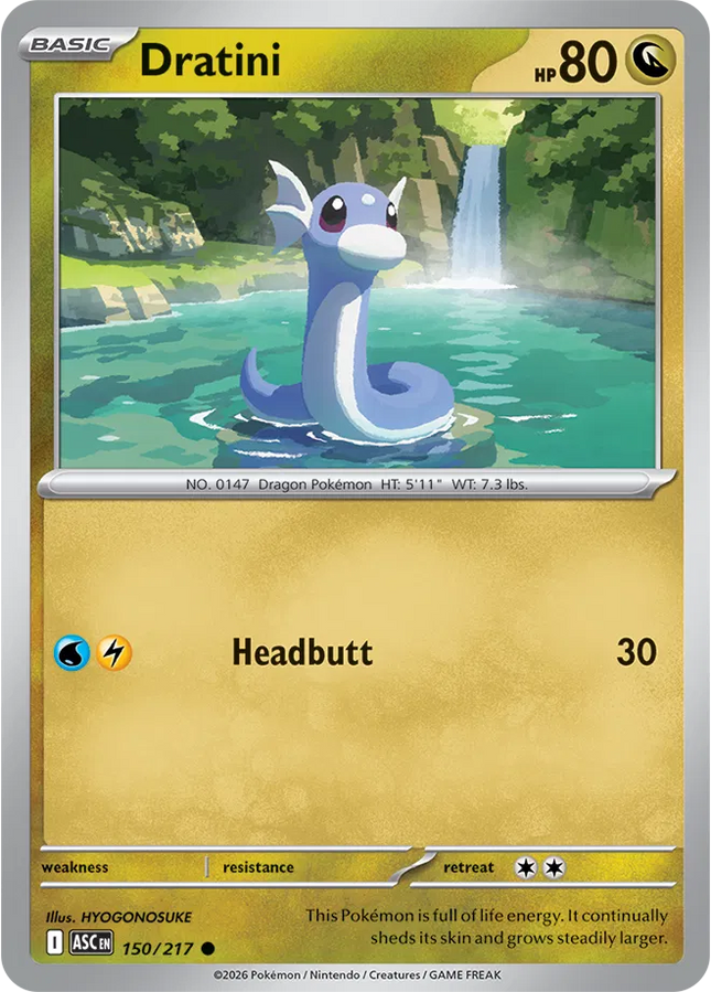 Dratini Ascended Heroes Common 150/217