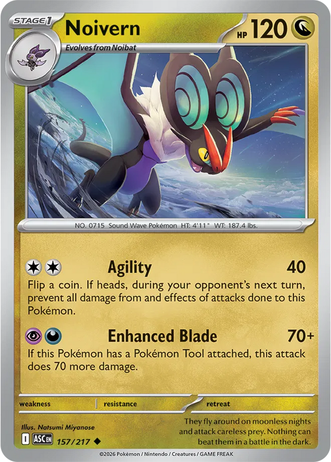 Noivern Ascended Heroes Uncommon 157/217