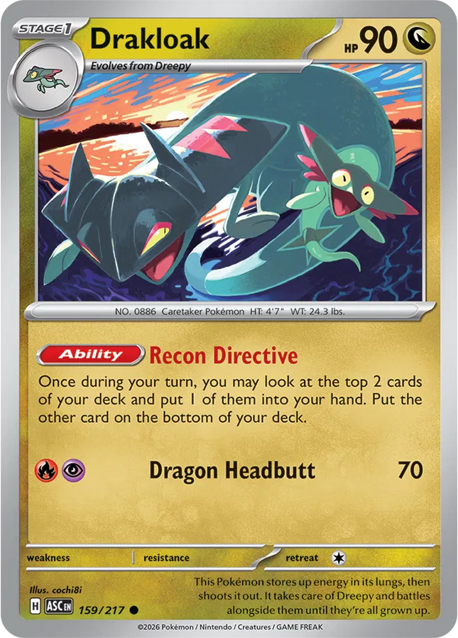 Drakloak Ascended Heroes Common 159/217