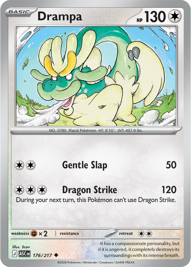 Drampa Ascended Heroes Uncommon 176/217