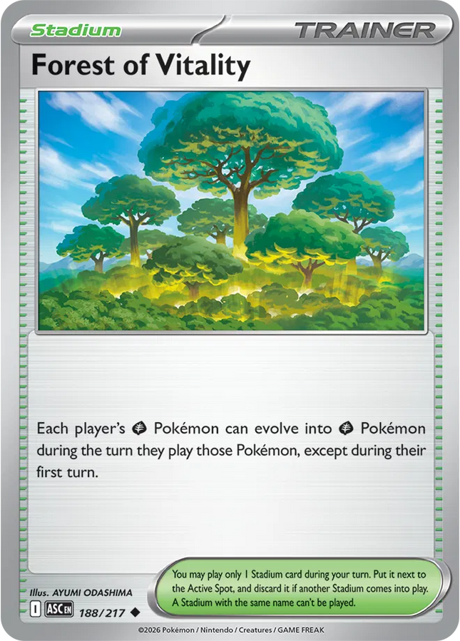 Forest of Vitality Ascended Heroes Uncommon 188/217