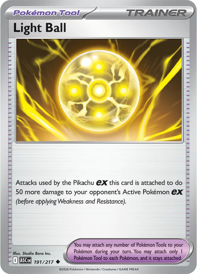Light Ball Ascended Heroes Uncommon 191/217