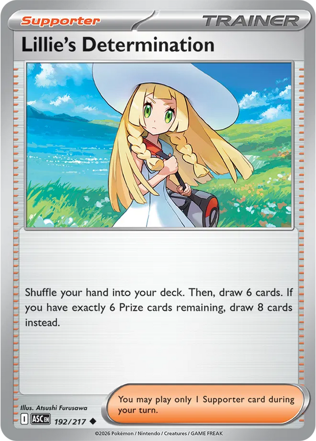 Lillie's Determination Ascended Heroes Uncommon 192/217