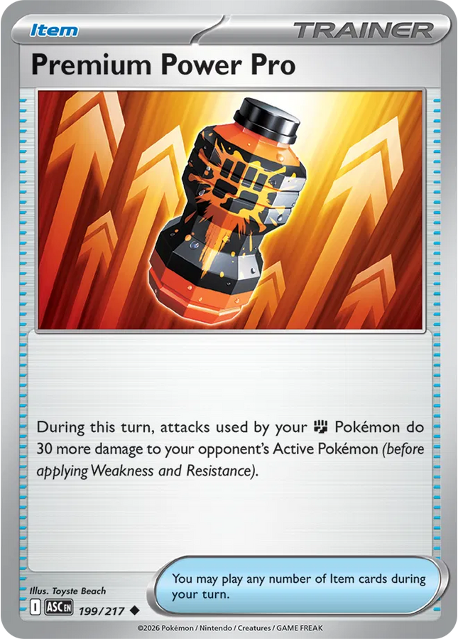 Premium Power Pro Ascended Heroes Uncommon 199/217