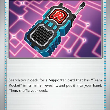 Team Rocket's Transceiver Ascended Heroes Uncommon 209/217