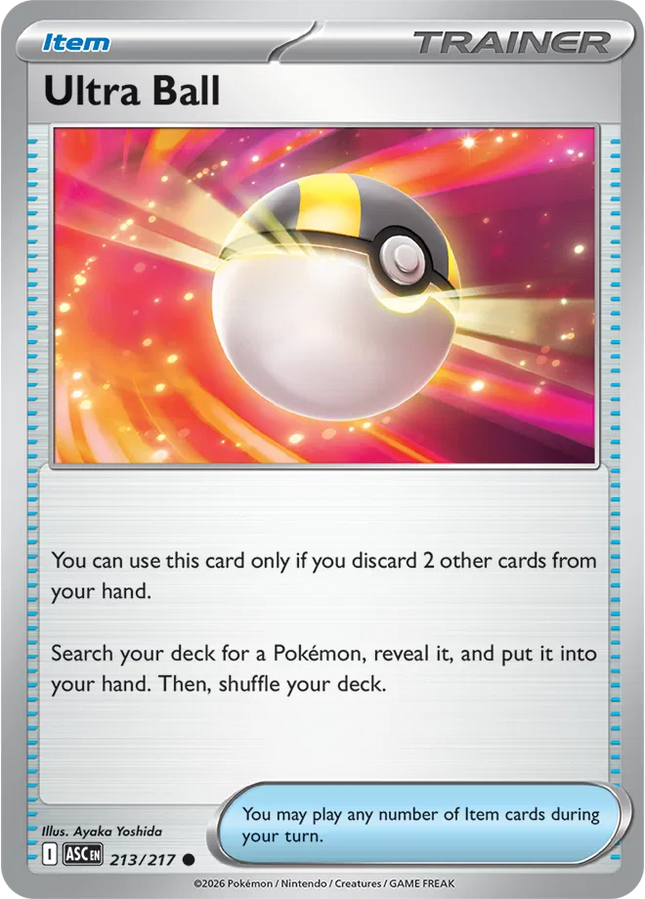 Ultra Ball Ascended Heroes Common 213/217