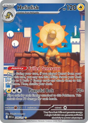 Heliolisk Ascended Heroes Illustration Rare 229/217