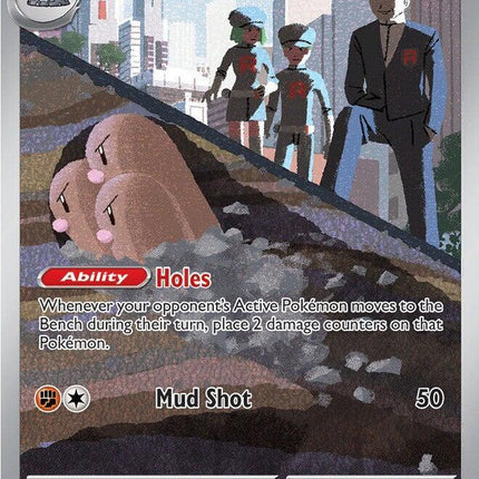 Team Rocket's Dugtrio Ascended Heroes Illustration Rare 239/217