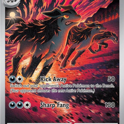 Mightyena Ascended Heroes Illustration Rare 243/217