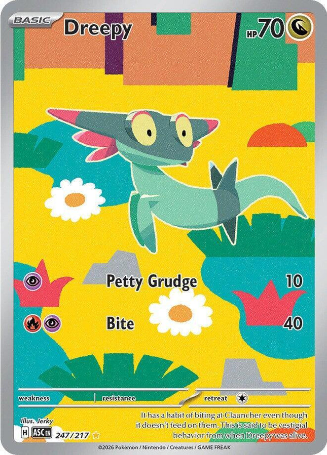 Dreepy Ascended Heroes Illustration Rare 247/217