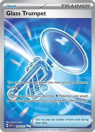 Glass Trumpet Ascended Heroes Ultra Rare 260/217