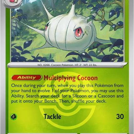 Silcoon (Love Ball) Ascended Heroes Common 012/217