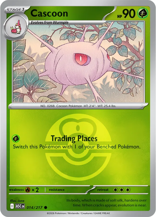 Cascoon (Love Ball) Ascended Heroes Common 014/217