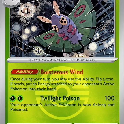 Dustox (Love Ball) Ascended Heroes Uncommon 015/217