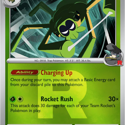 Team Rocket's Spidops (Team Rocket) Ascended Heroes Rare 019/217