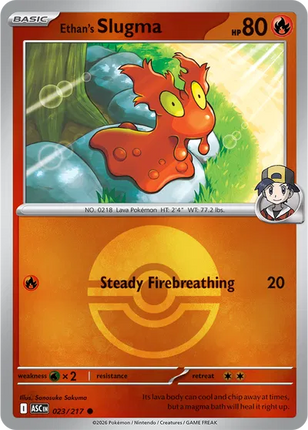 Ethan's Slugma (Poke Ball) Ascended Heroes Common 023/217