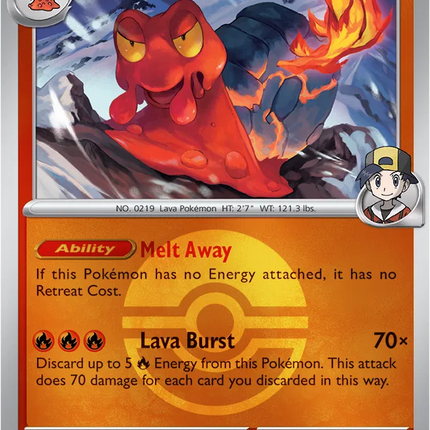 Ethan's Magcargo (Poke Ball) Ascended Heroes Rare 024/217