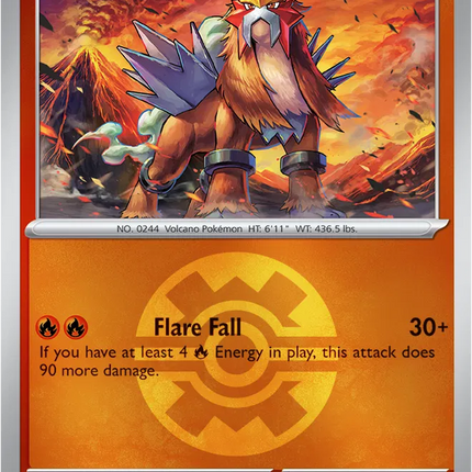 Entei (Quick Ball) Ascended Heroes Rare 025/217