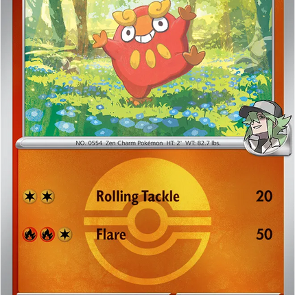 N's Darumaka (Poke Ball) Ascended Heroes Common 032/217