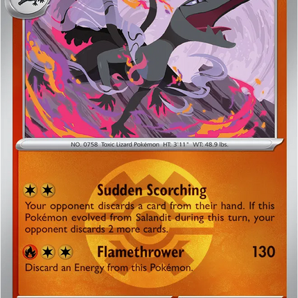 Salazzle (Quick Ball) Ascended Heroes Uncommon 035/217