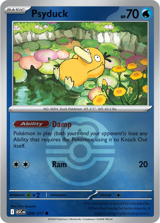 Psyduck (Love Ball) Ascended Heroes Common 039/217