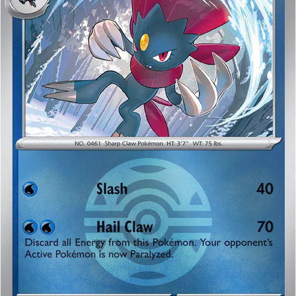 Weavile (Dusk Ball) Ascended Heroes Uncommon 045/217