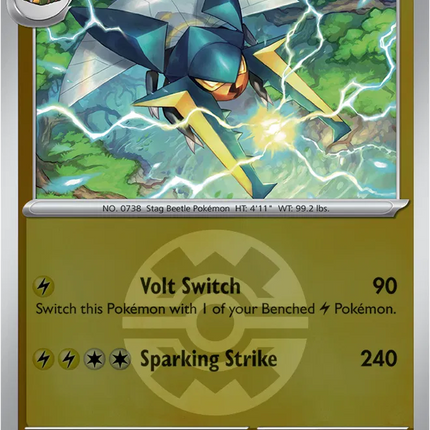 Vikavolt (Quick Ball) Ascended Heroes Uncommon 066/217