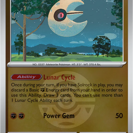 Lunatone (Dusk Ball) Ascended Heroes Rare 105/217