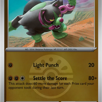 Okidogi (Friend Ball) Ascended Heroes Rare 122/217