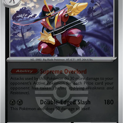 Kingambit (Quick Ball) Ascended Heroes Rare 148/217